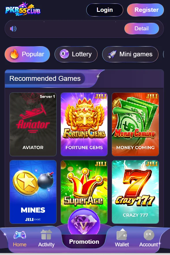 pkr55 Game