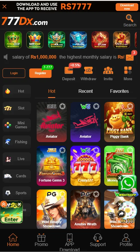 777DX Game